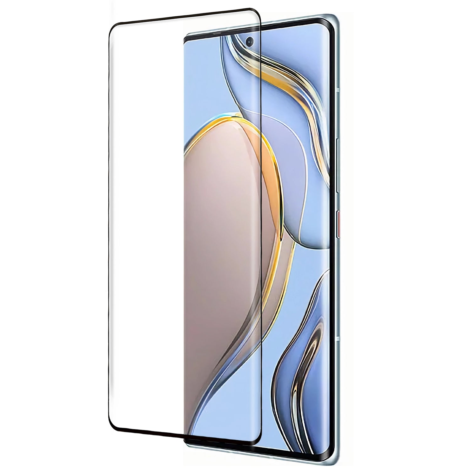 For Tecno Phantom X2 Pro 5G/X2 5G 3D Curved Side Glue Tempered Glass Film Anti-explosion Full Screen Protector For Tecno Phantom X2 Pro 5G/X2 5G 3D Curved Side Glue Tempered Glass Film Anti-explosion Full Screen Protector